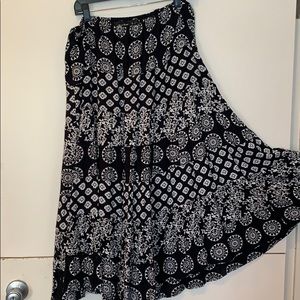 Ankle length skirt